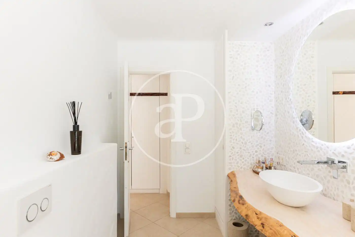 Baño de Piso de alquiler en Andratx con Jardín privado, Terraza y Amueblado