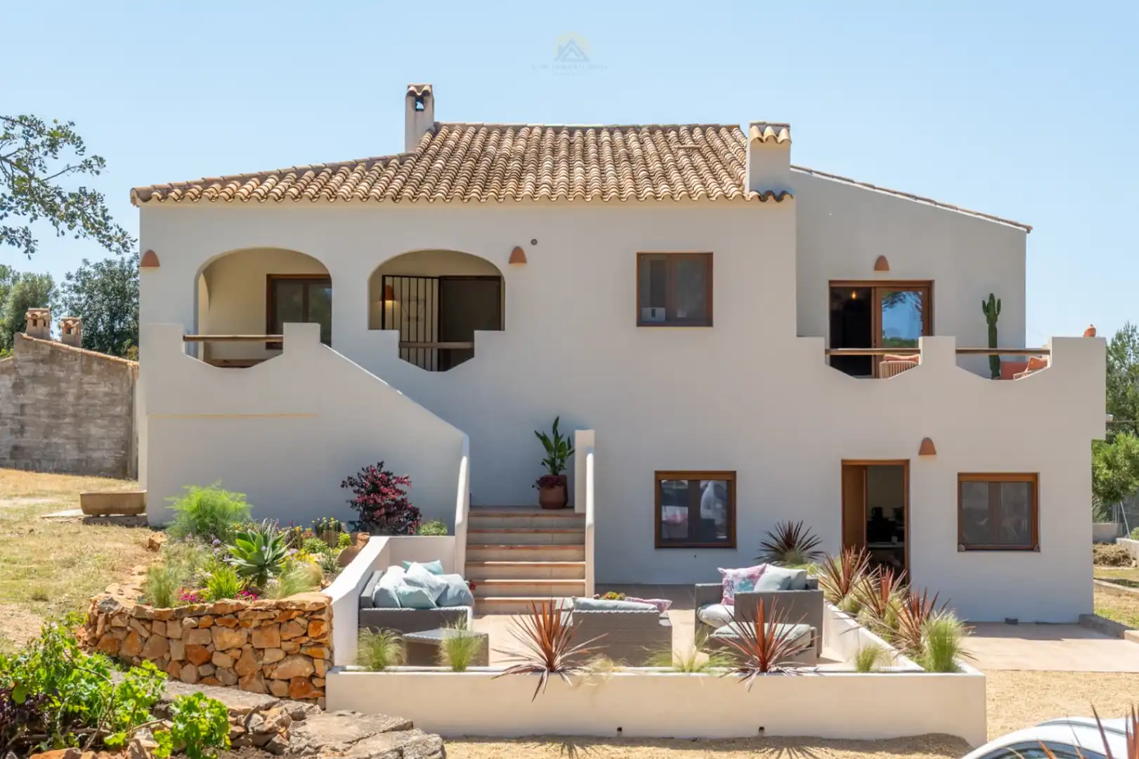 Vista exterior de Casa o xalet en venda en Jávea / Xàbia amb Aire condicionat, Calefacció i Jardí privat