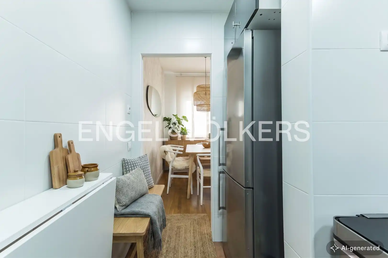 Cocina de Piso en venta en Barcelona con Aire acondicionado, Calefacción y Balcón
