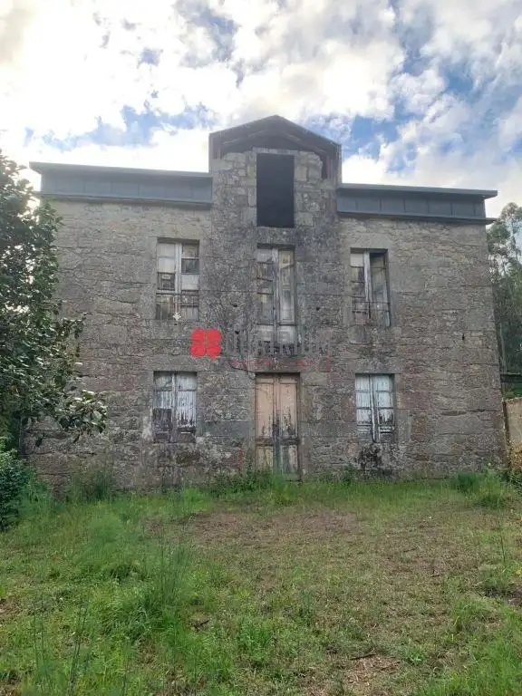 Vista exterior de Casa o xalet en venda en Ames amb Jardí privat