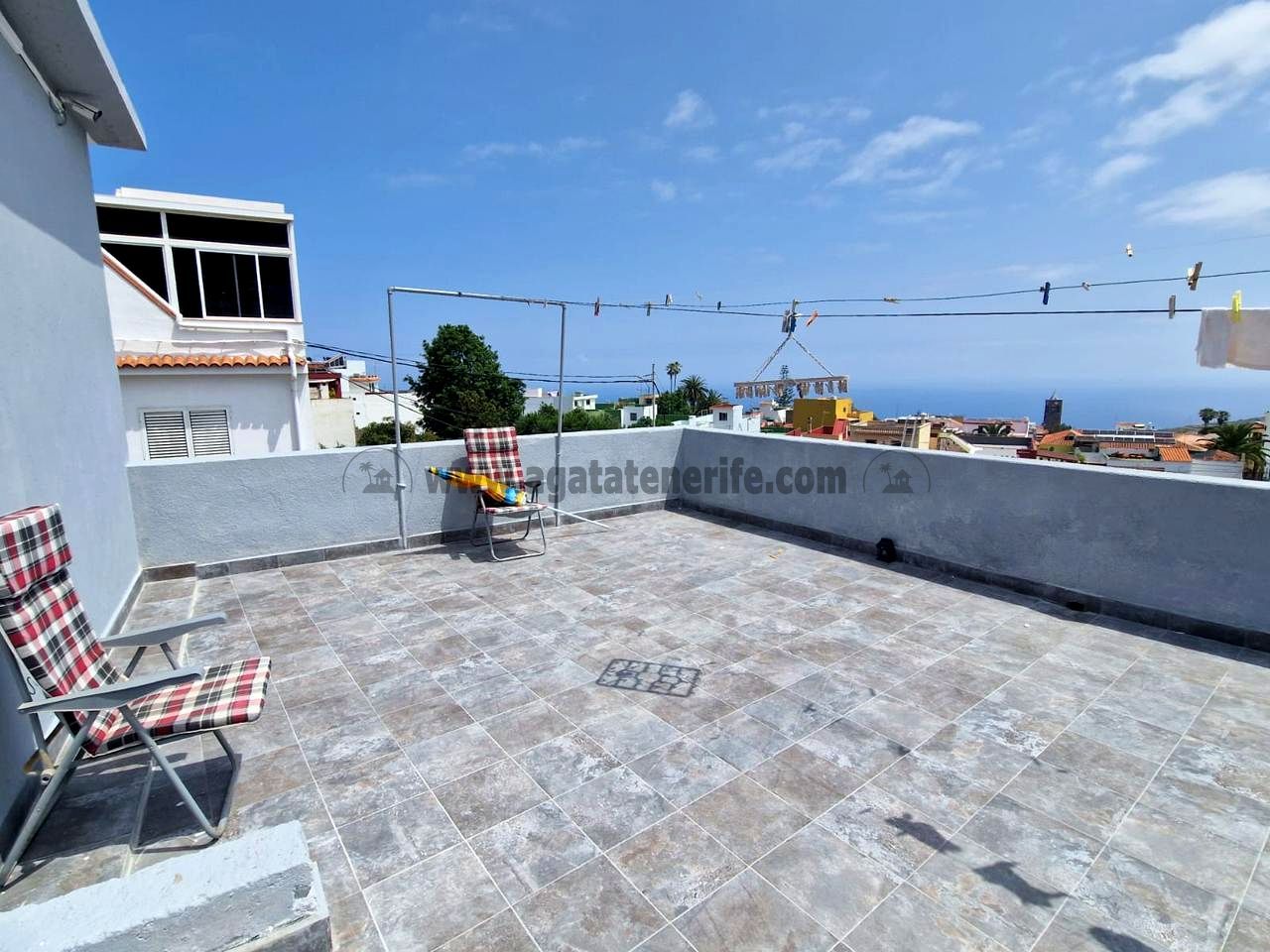 Exterior view of Flat for sale in La Guancha  with Terrace and Furnished