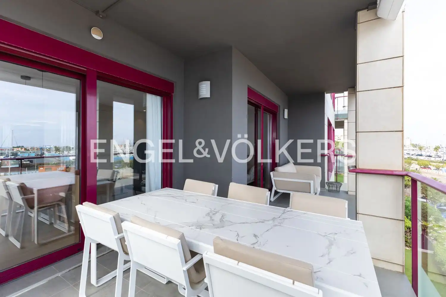 Terraza de Piso de alquiler en El Puerto