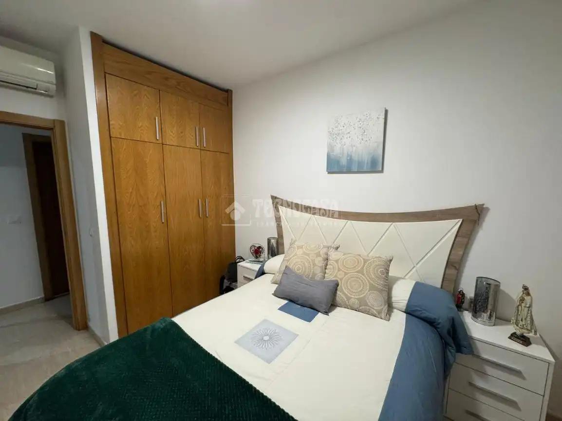 Schlafzimmer von Wohnung zum Verkauf in Villafranca de los Barros mit Klimaanlage, Heizung und Terrasse