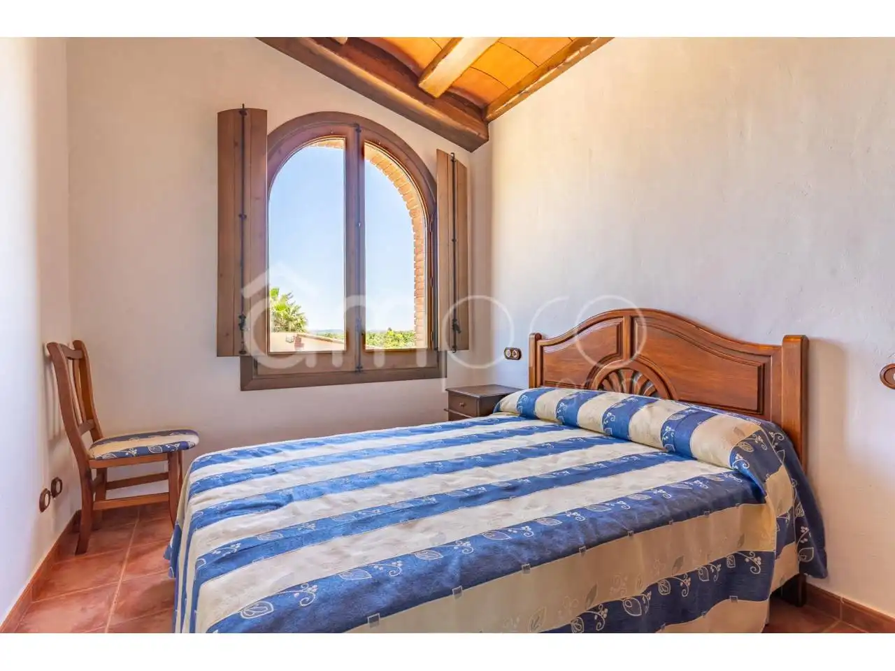 Habitación de Finca rústica en venta en Vilallonga del Camp con Calefacción, Jardín privado y Terraza