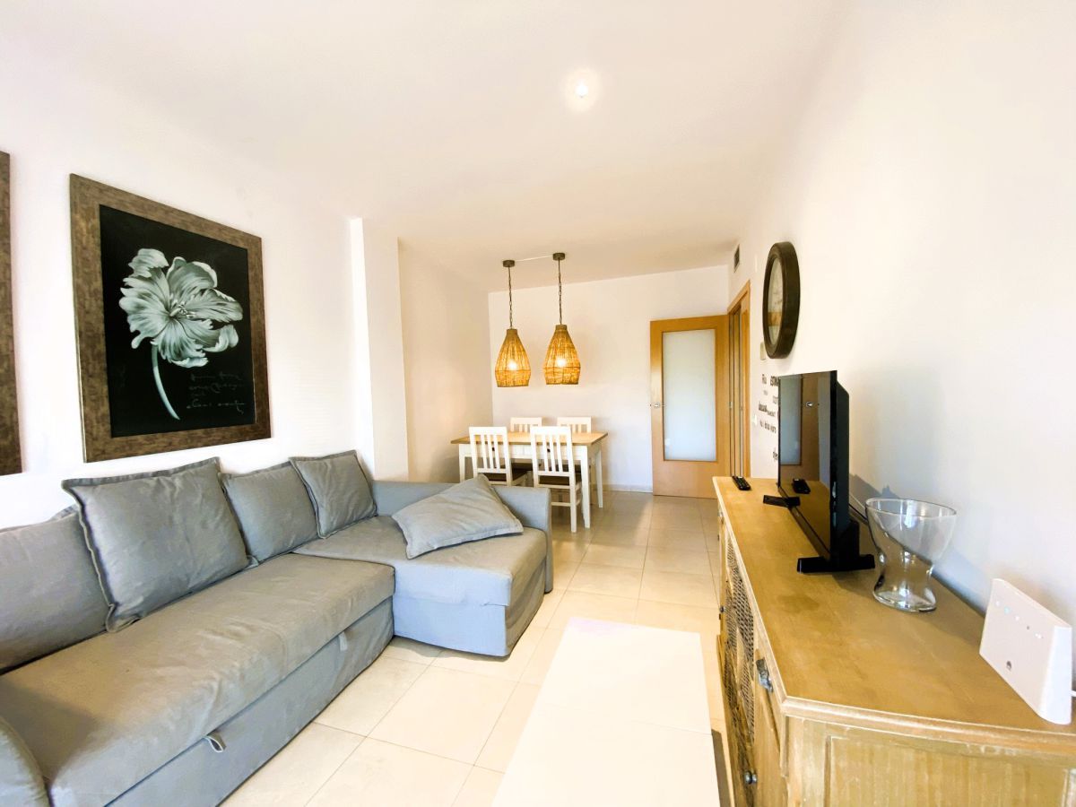Living room of Flat to rent in Salou  with Air Conditioner, Heating and Balcony