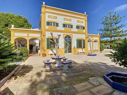 Exterior view of House or chalet for sale in Sant Lluís  with Heating, Private garden and Terrace