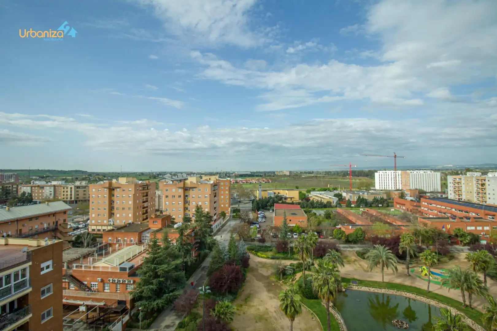 Exterior view of Attic for sale in Badajoz  with Heating, Terrace and Storage room