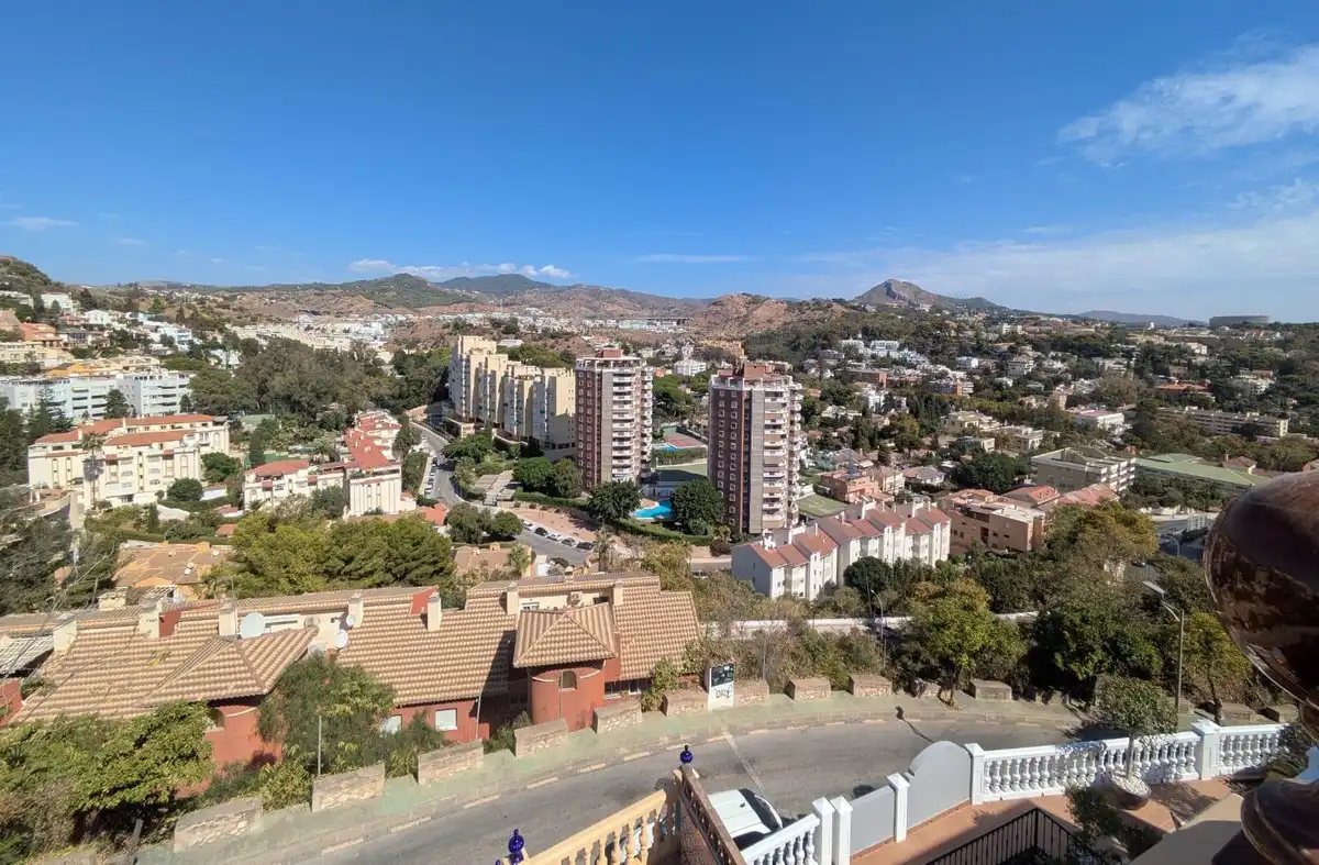 Exterior view of Houses for sale in Málaga  with Heating