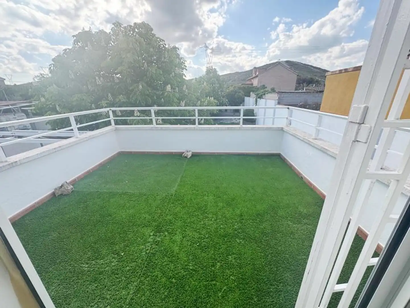Terraza de Casa o chalet en venta en San Martín de la Vega con Aire acondicionado, Calefacción y Jardín privado