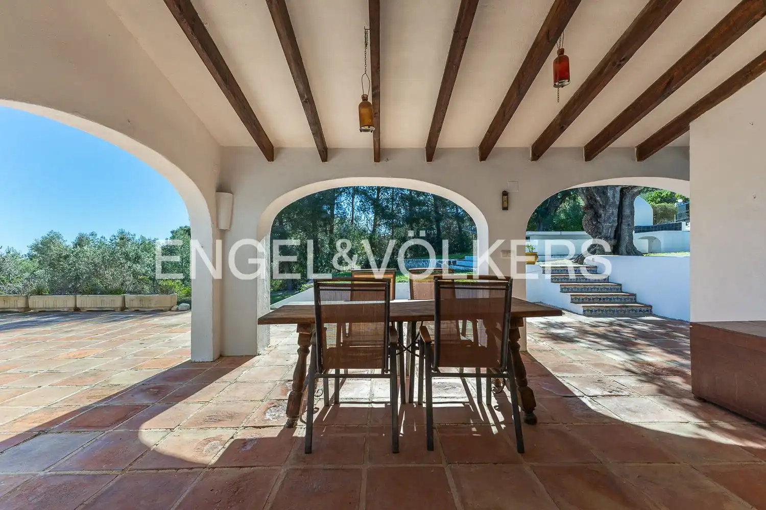 Terrace of Houses for sale in Jávea / Xàbia  with Air Conditioner, Heating and Private garden