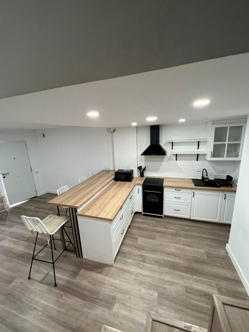 Cocina de Casa o chalet de alquiler en Riola con Amueblado, Horno y Lavadora