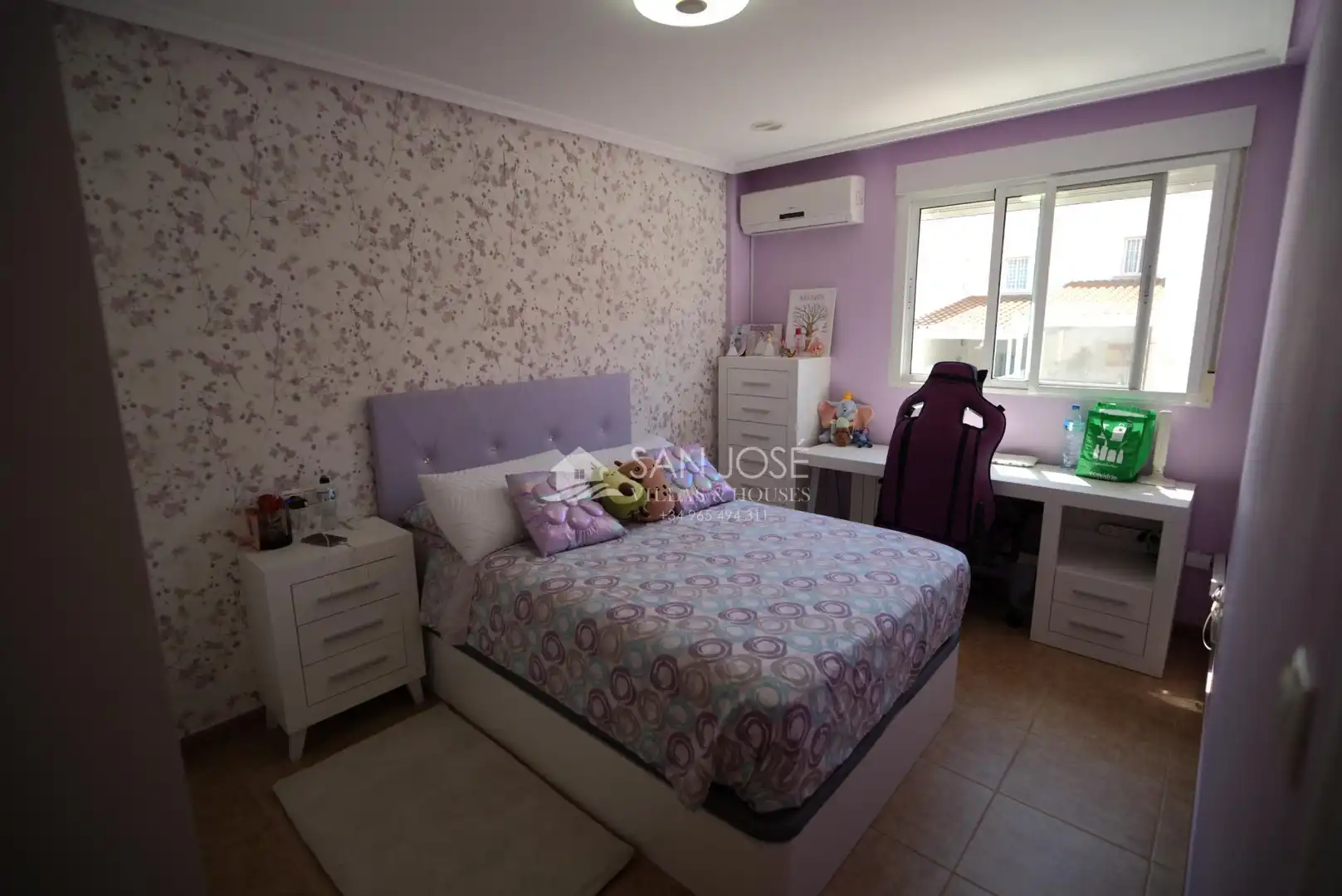 Bedroom of Detached homes for sale in Aspe  with Air Conditioner, Heating and Private garden