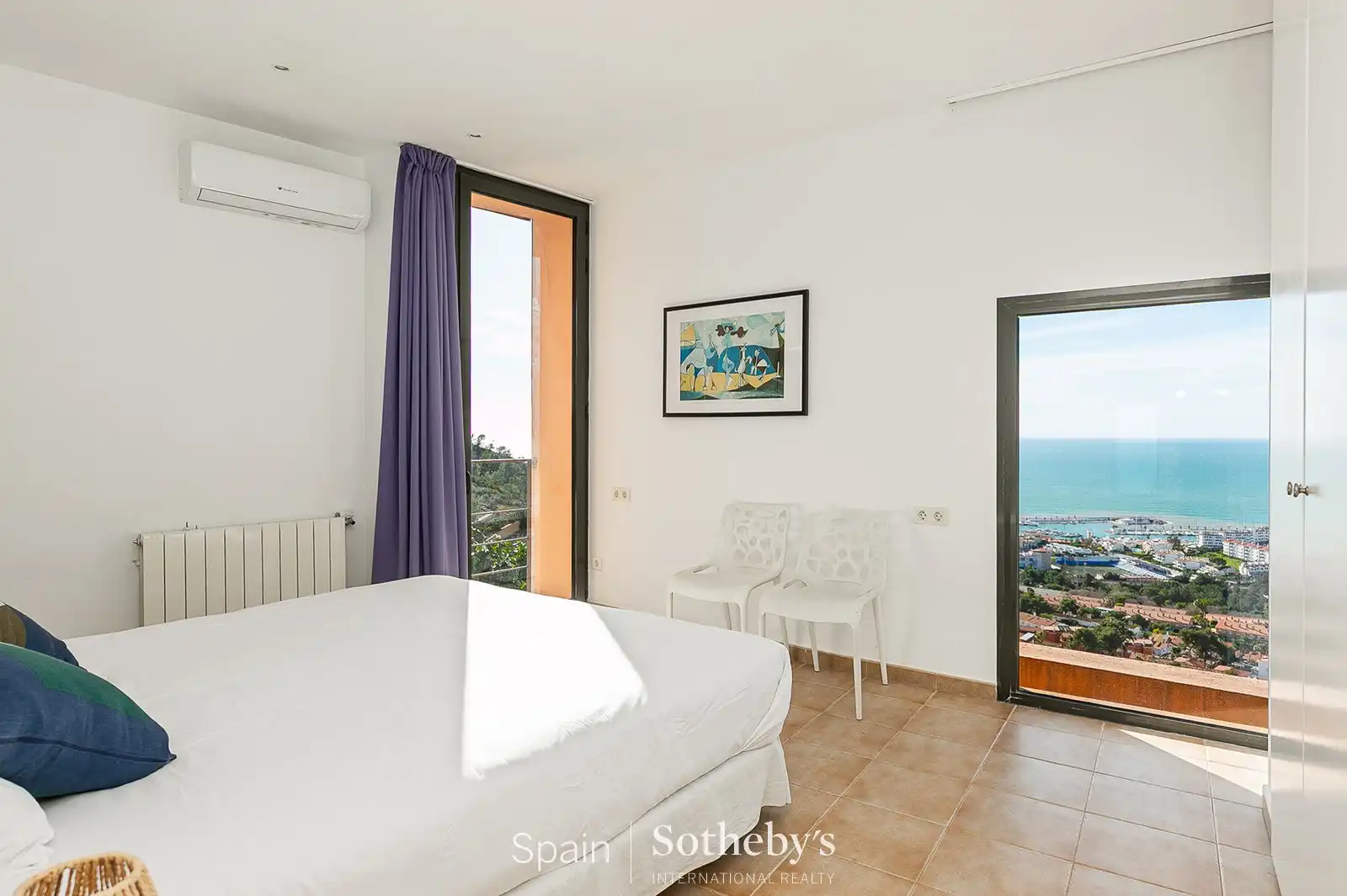 Dormitori de Casa o xalet en venda en Sitges amb Aire condicionat, Calefacció i Jardí privat