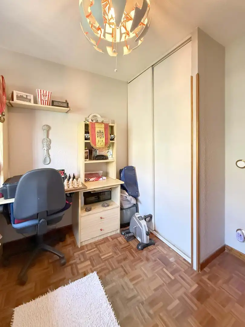 Bedroom of Flat for sale in Móstoles  with Air Conditioner, Parquet flooring and Terrace