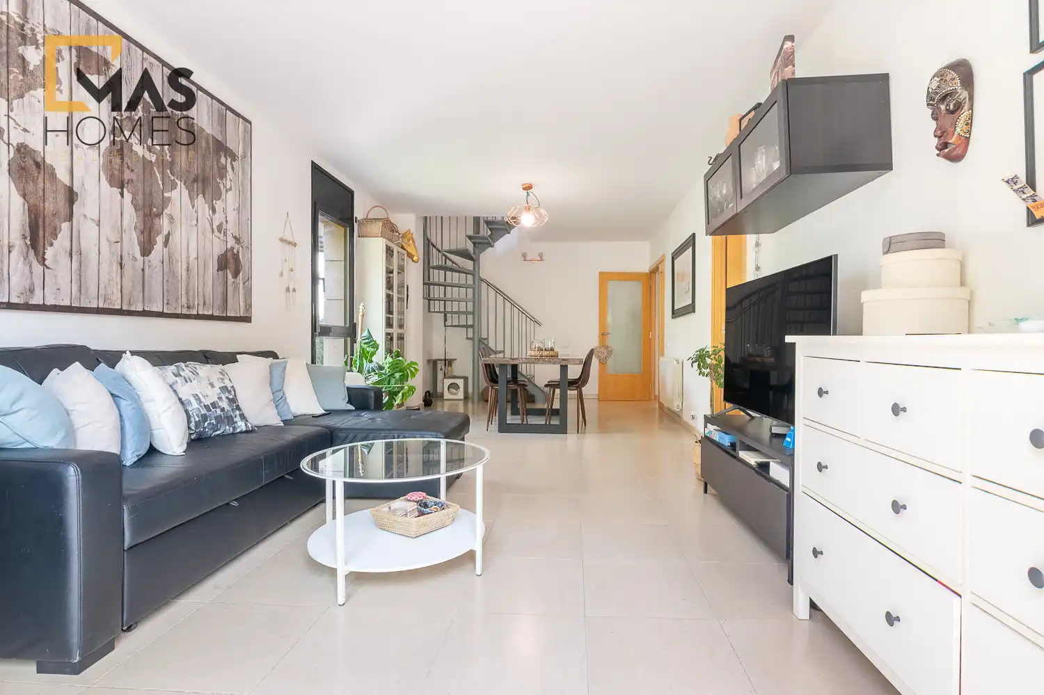 Sala de estar de Piso en venta en Martorell con Aire acondicionado, Calefacción y Terraza