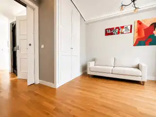 Sala de estar de Casa o chalet en venta en Rivas-Vaciamadrid con Aire acondicionado, Calefacción y Jardín privado