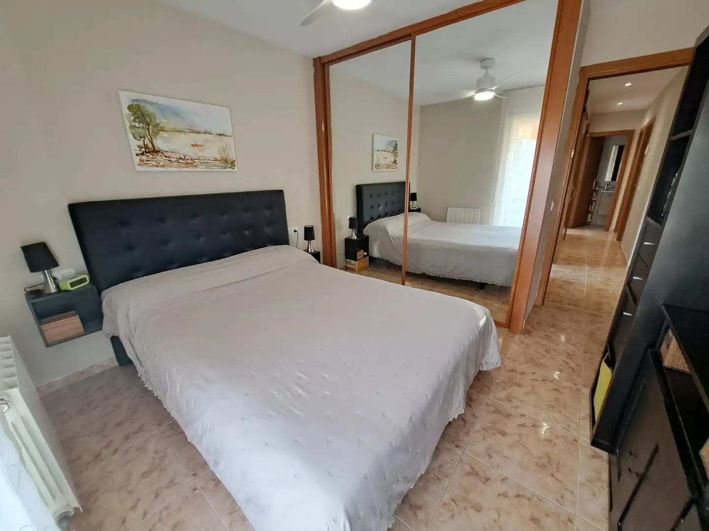 Schlafzimmer von Wohnung zum Verkauf in Pineda de Mar mit Heizung und Terrasse