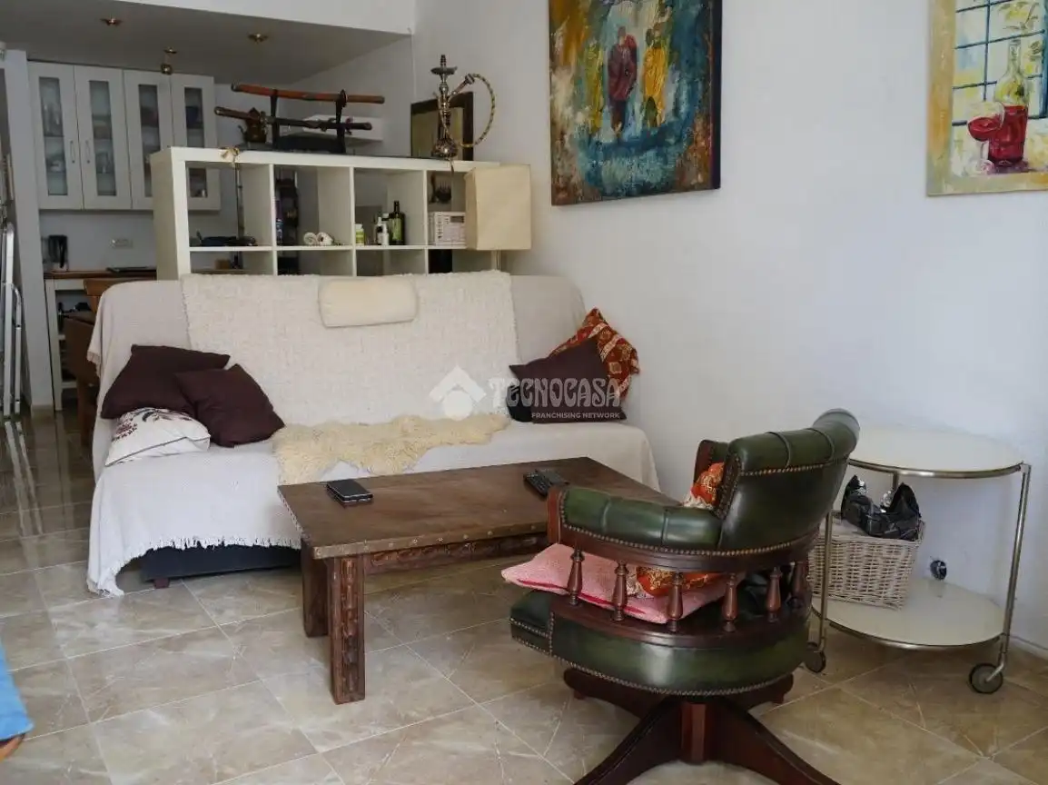 Sala de estar de Piso de alquiler en Puerto de la Cruz con Terraza y Amueblado