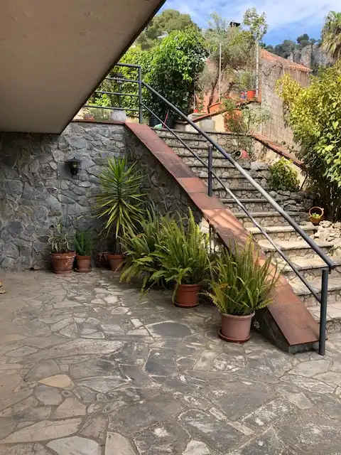 Terrassa de Casa o xalet en venda en La Palma de Cervelló amb Aire condicionat, Calefacció i Jardí privat