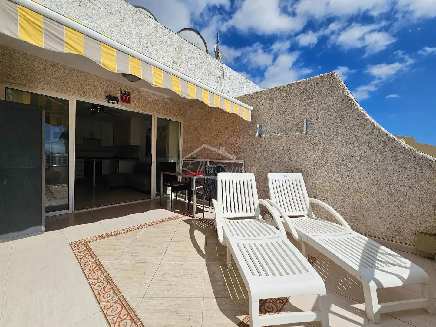 Terrasse von Wohnung zum Verkauf in Santiago del Teide mit Terrasse und Möbliert