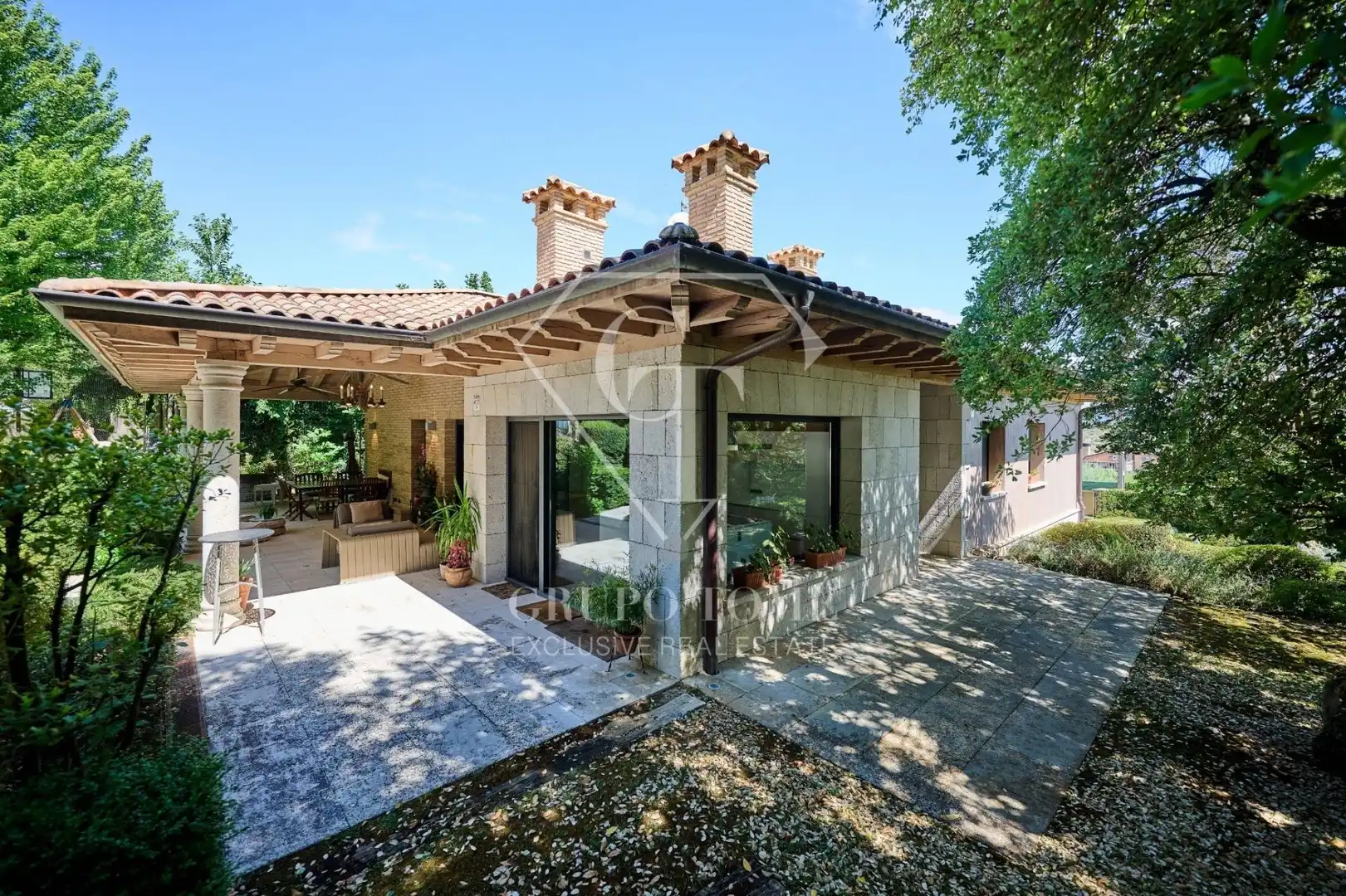 Jardín de Casa o chalet en venta en Ayegui / Aiegi con Aire acondicionado, Calefacción y Jardín privado