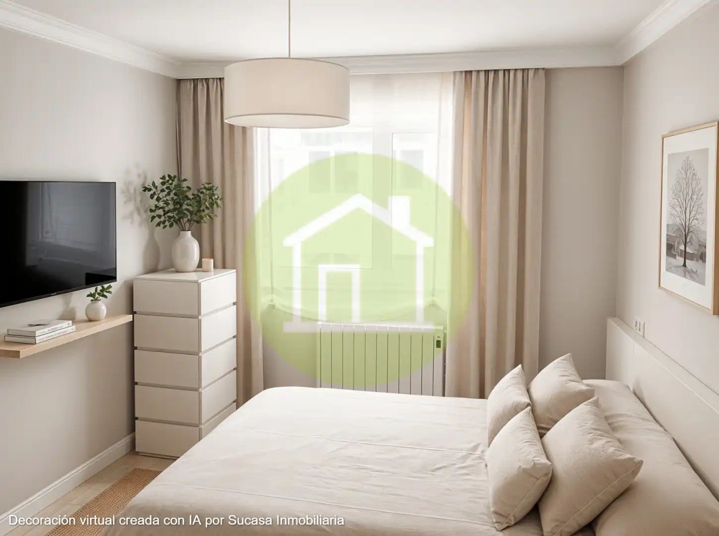 Dormitori de Apartament en venda en A Coruña Capital  amb Calefacció, Parquet i Traster
