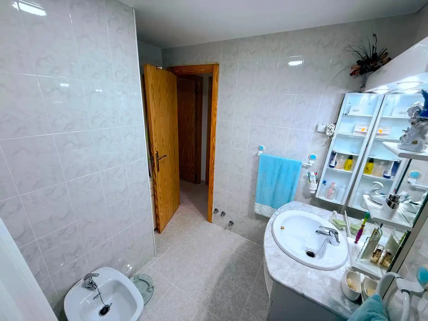 Baño de Casa adosada en venta en Los Alcázares con Aire acondicionado y Alarma