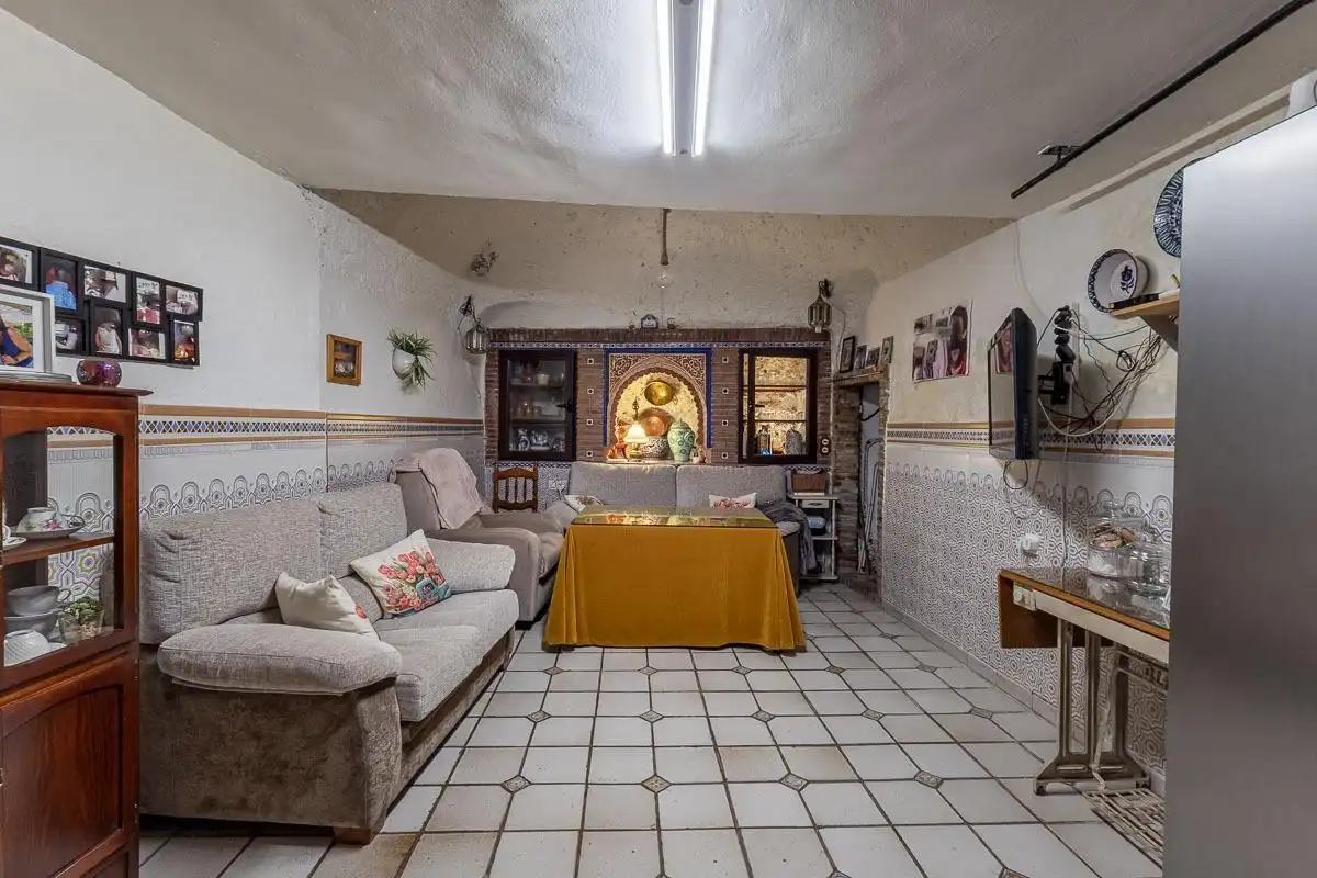 Cuina de Casa o xalet en venda en Granada amb Terrassa i Balcó