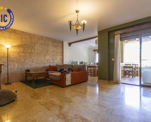 Living room of Flat for sale in  Valencia Capital  with Terrace and Storage room