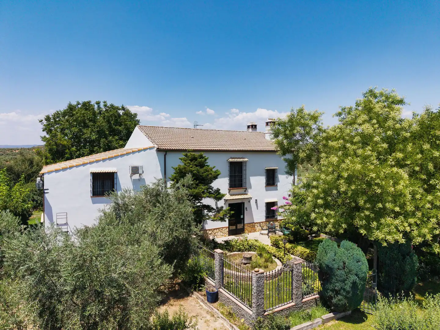 Vista exterior de Casa o chalet en venta en Marmolejo con Aire acondicionado, Jardín privado y Terraza