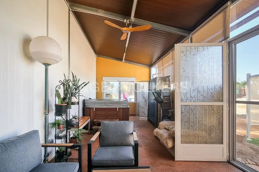 Sala de estar de Casa o chalet de alquiler en Montserrat con Calefacción, Jacuzzi y Se aceptan mascotas