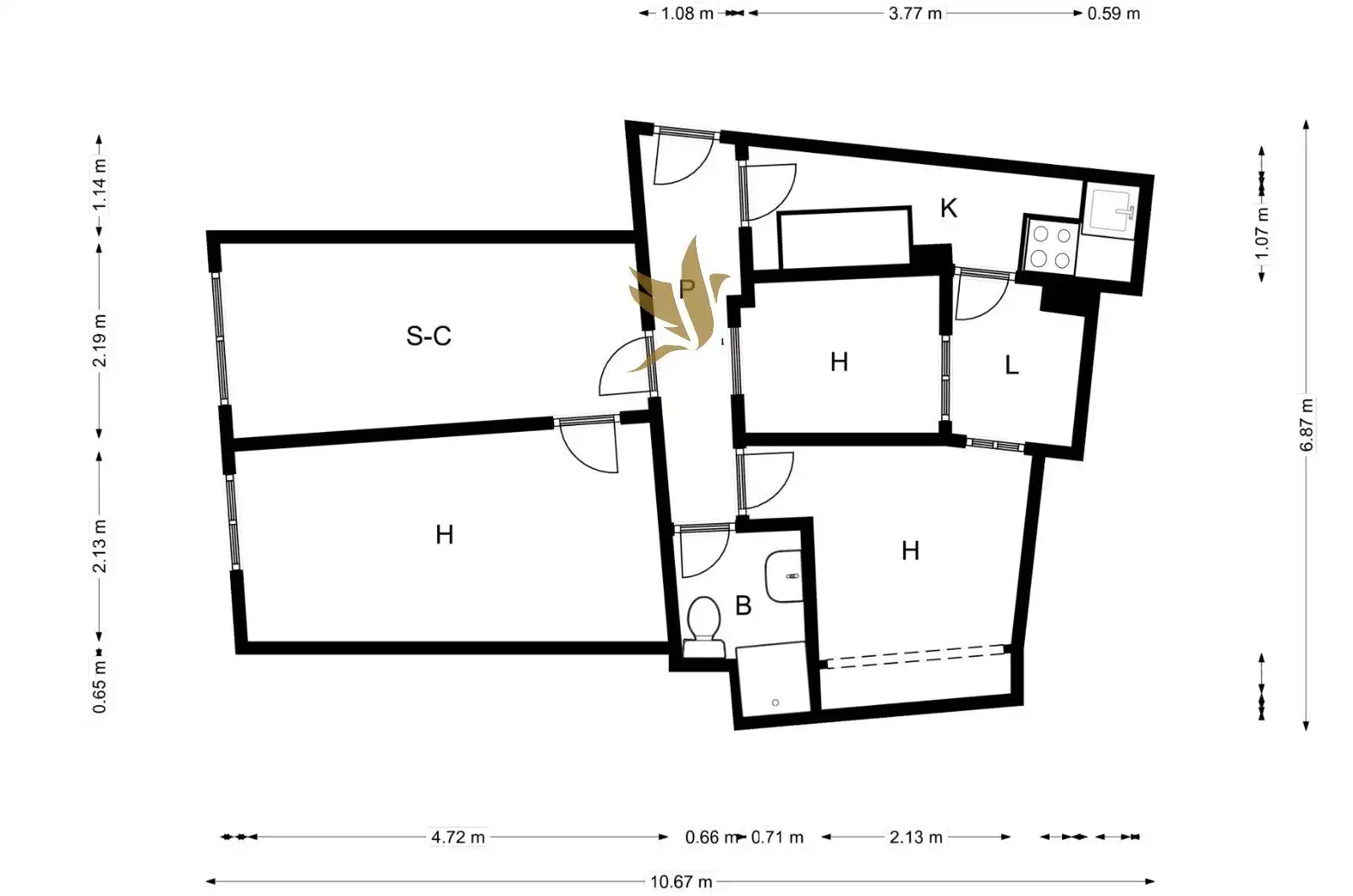 Wohnung zum Verkauf in Badalona