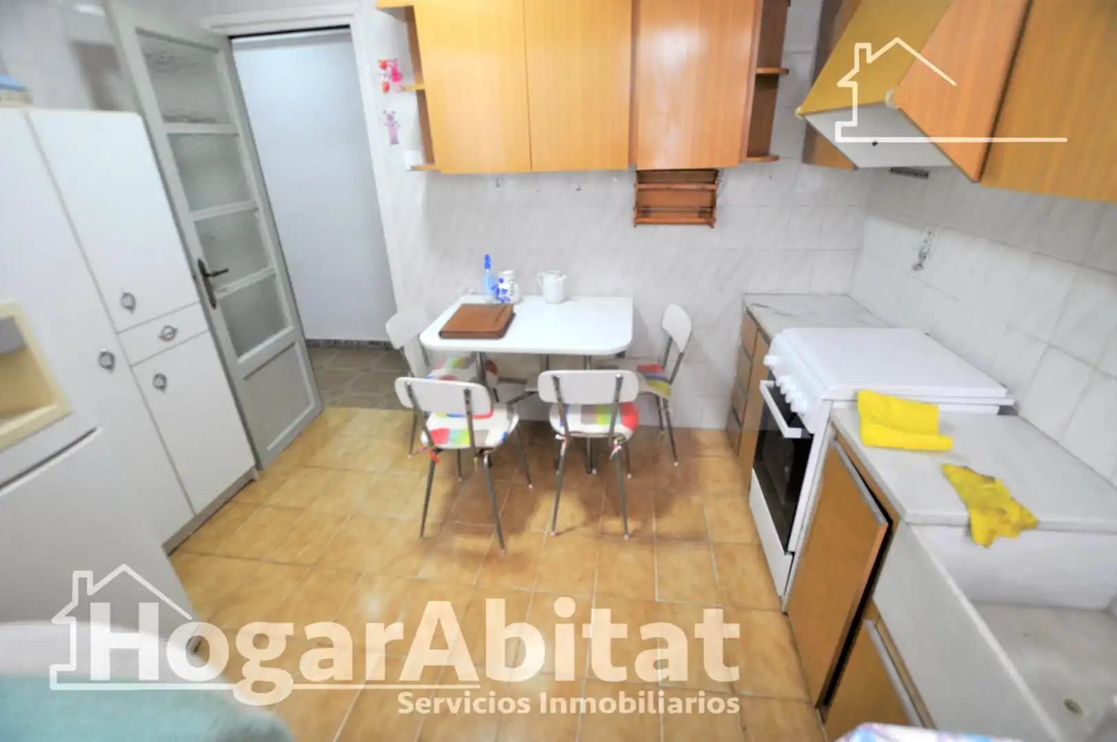 Kitchen of Flat for sale in Xirivella  with Air Conditioner, Heating and Furnished