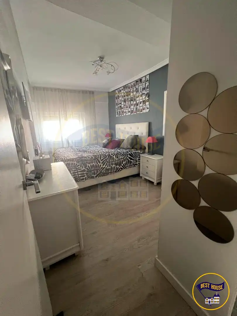 Schlafzimmer von Wohnung zur Miete in Cuenca mit Heizung, Terrasse und Möbliert