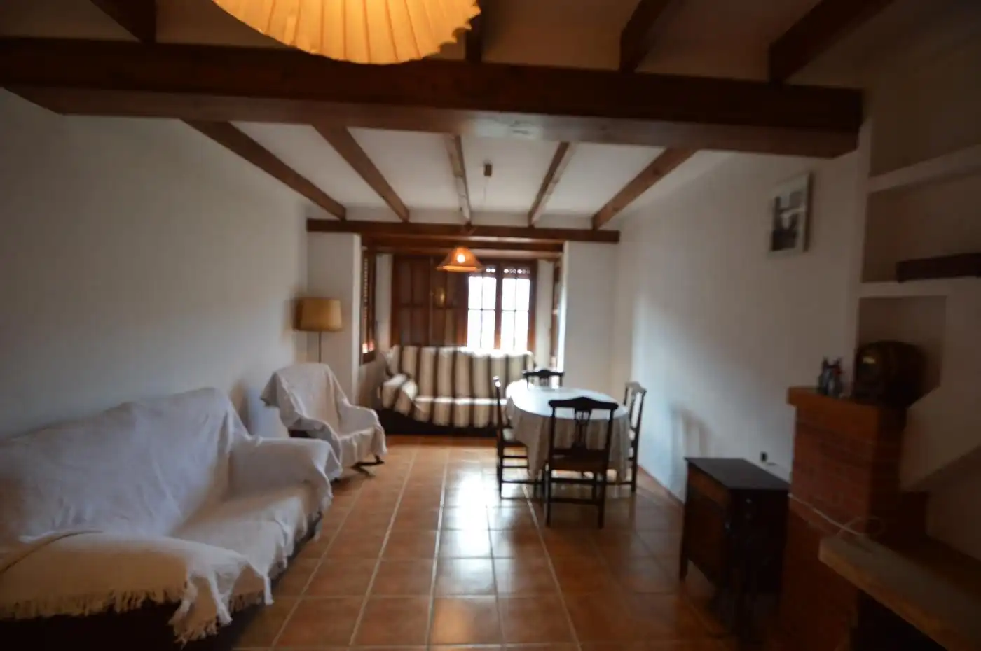 Sala de estar de Casa adosada en venta en Xert con Terraza, Trastero y Balcón
