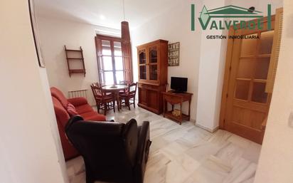 Living room of Flat to rent in  Granada Capital  with Balcony