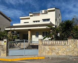 Exterior view of House or chalet for sale in Sant Carles de la Ràpita  with Air Conditioner, Heating and Terrace