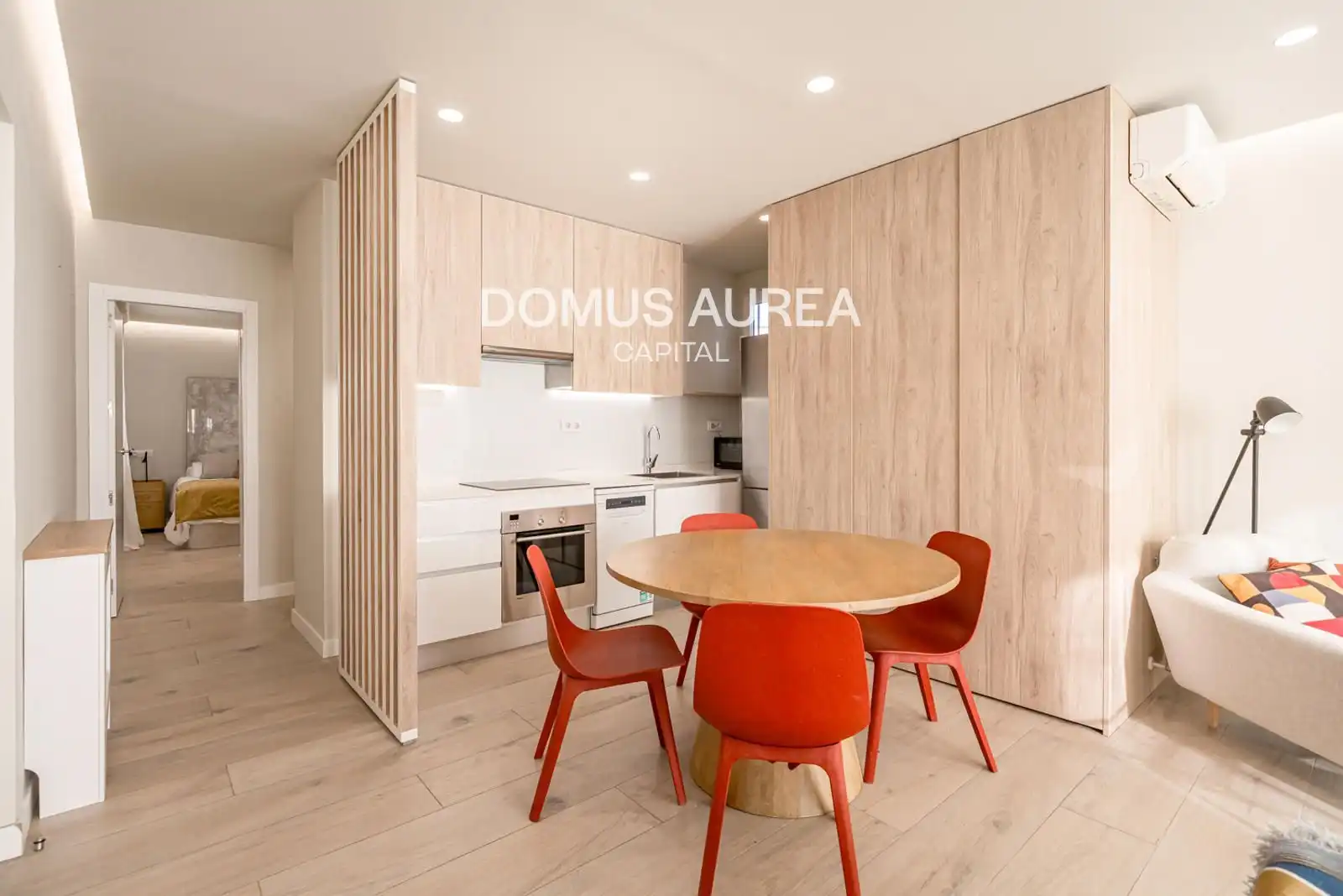 Dining room of Attic for rent in Madrid  with Air Conditioner, Heating and Terrace