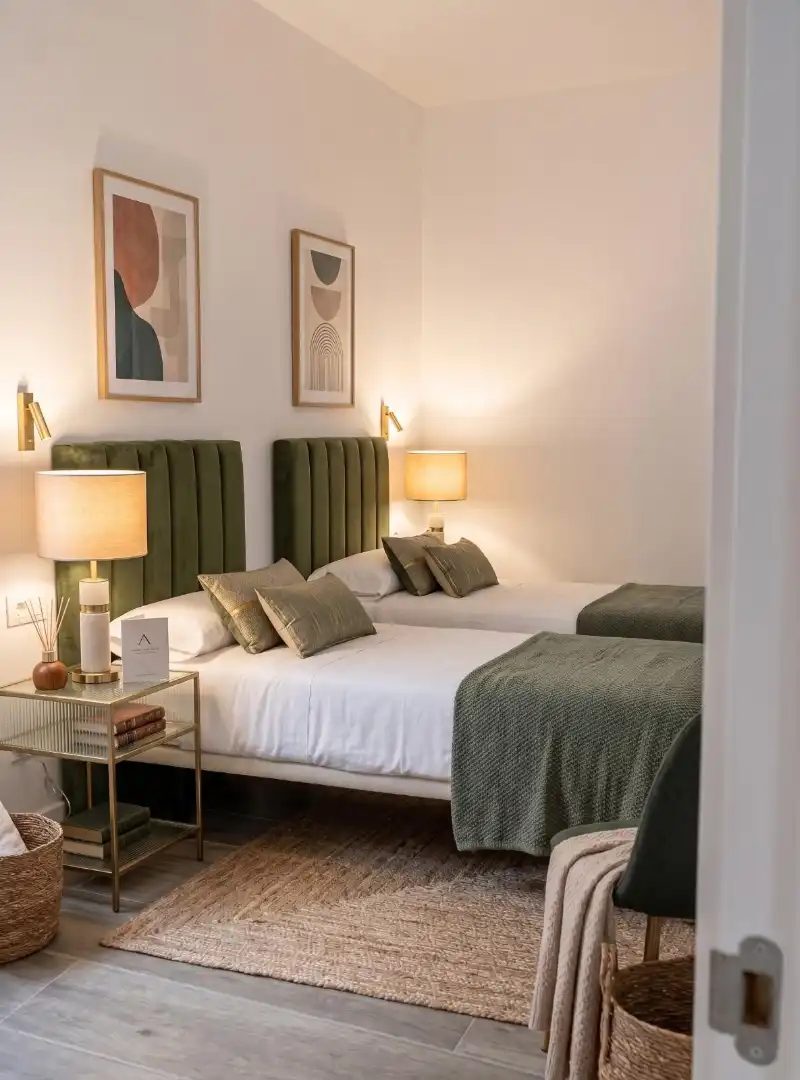 Bedroom of Flat for rent in Madrid  with Air Conditioner, Heating and Furnished