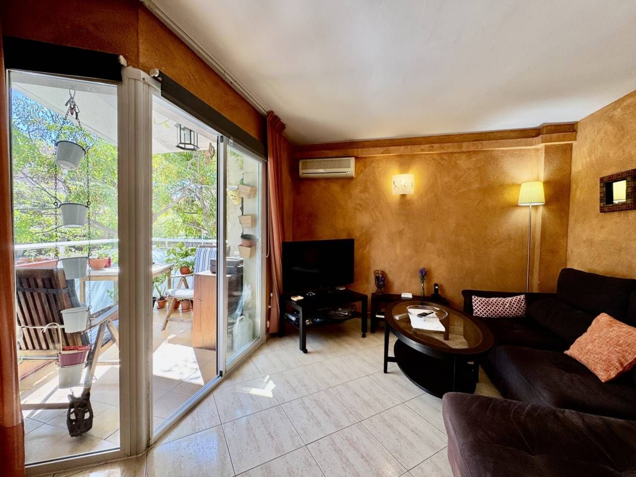 Sala d'estar de Pis en venda en  Palma de Mallorca amb Aire condicionat, Calefacció i Terrassa