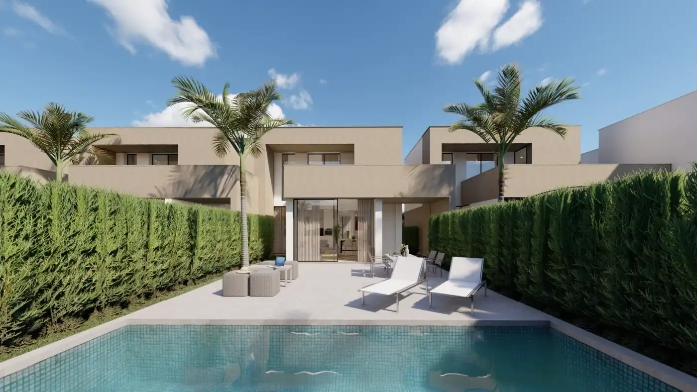 Jardí de Casa o xalet en venda en Cartagena amb Aire condicionat, Jardí privat i Terrassa