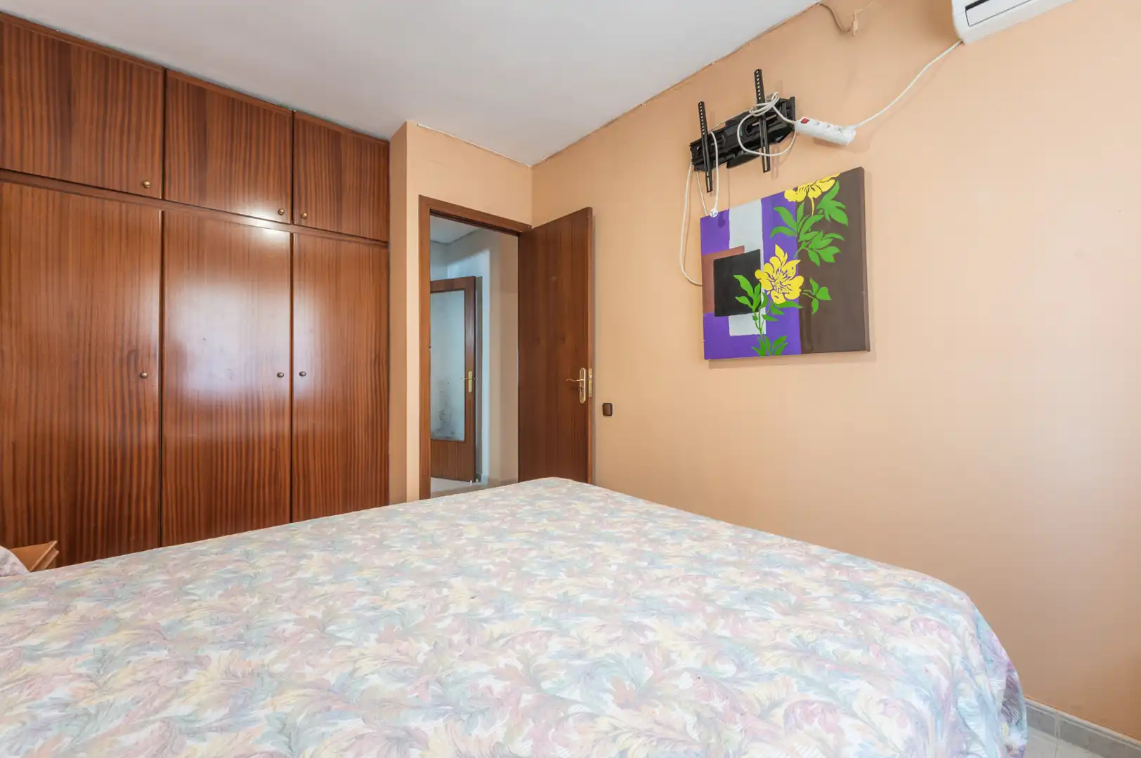 Schlafzimmer von Maisonette zum Verkauf in Mollet del Vallès mit Klimaanlage, Heizung und Abstellraum