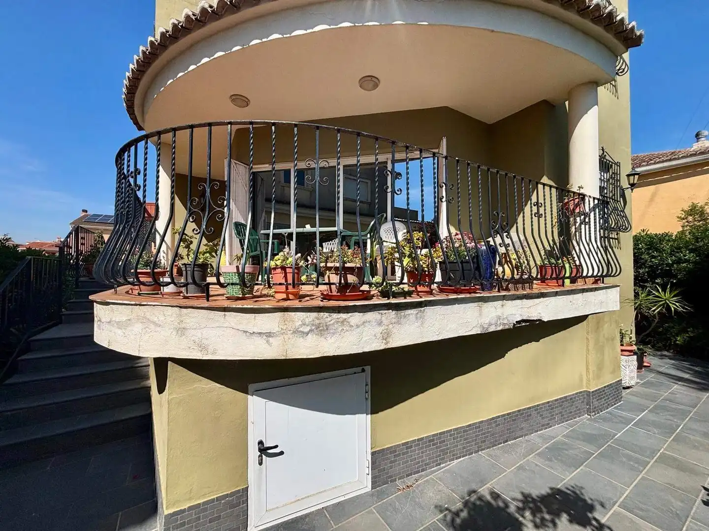 Balcony of Houses for sale in Daimús  with Private garden, Terrace and Storage room
