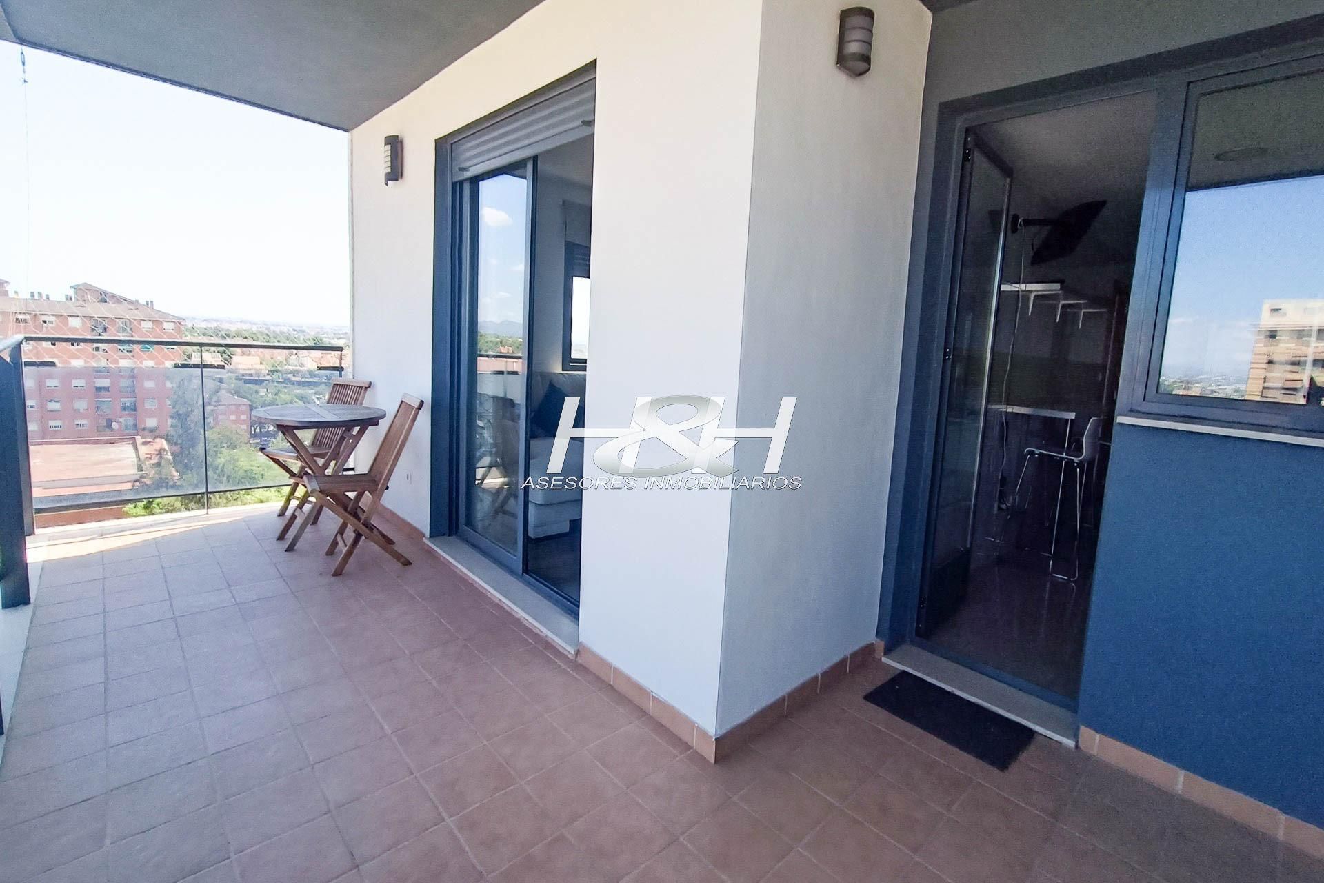 Terrace of Flat for sale in Paterna  with Air Conditioner, Private garden and Terrace