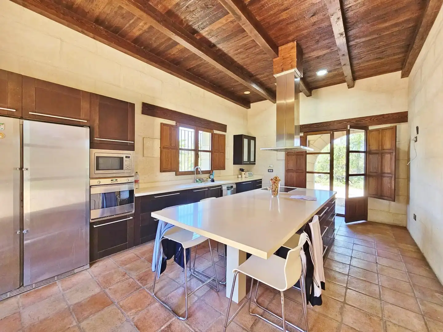 Cuina de Casa o xalet en venda en Elche / Elx amb Aire condicionat, Calefacció i Jardí privat