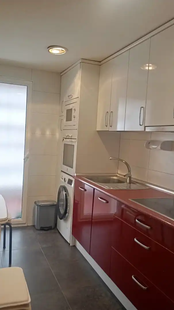 Kitchen of Flat for rent in Zaragoza  with Heating, Parquet flooring and Terrace