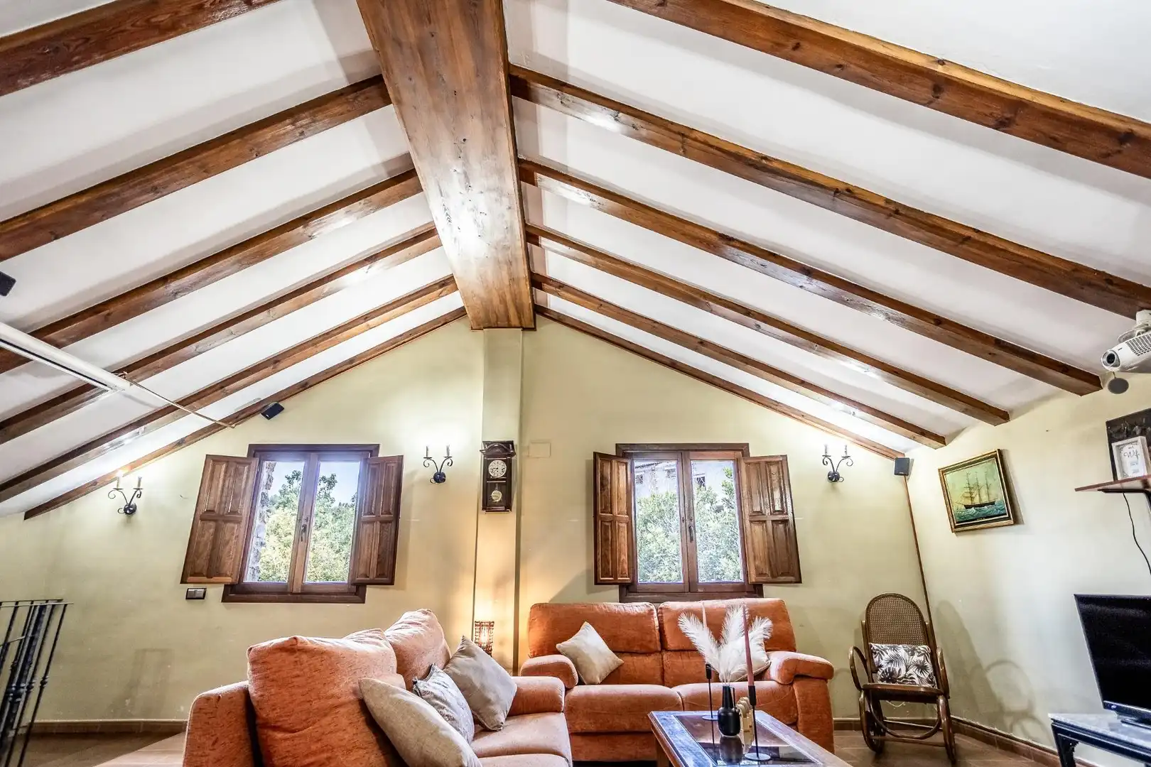 Sala d'estar de Casa o xalet en venda en Pedralba amb Aire condicionat, Calefacció i Jardí privat
