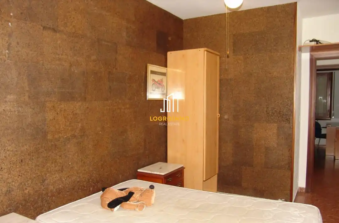 Bedroom of Flat for sale in  Logroño  with Heating, Terrace and Balcony