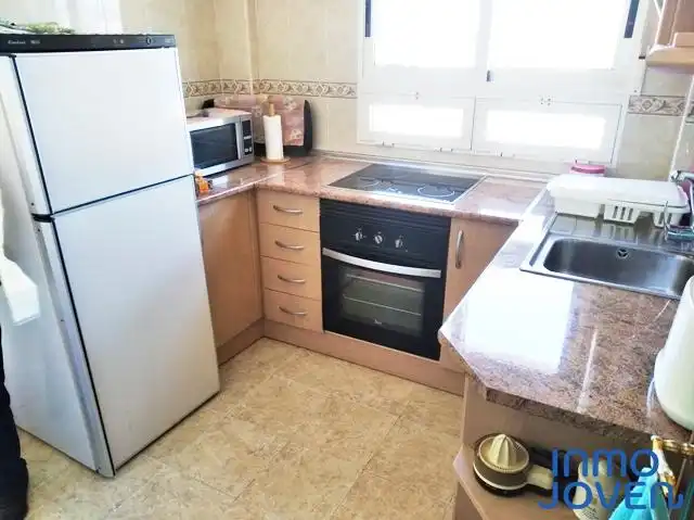 Kitchen of Apartments for sale in El Campello  with Terrace and Furnished