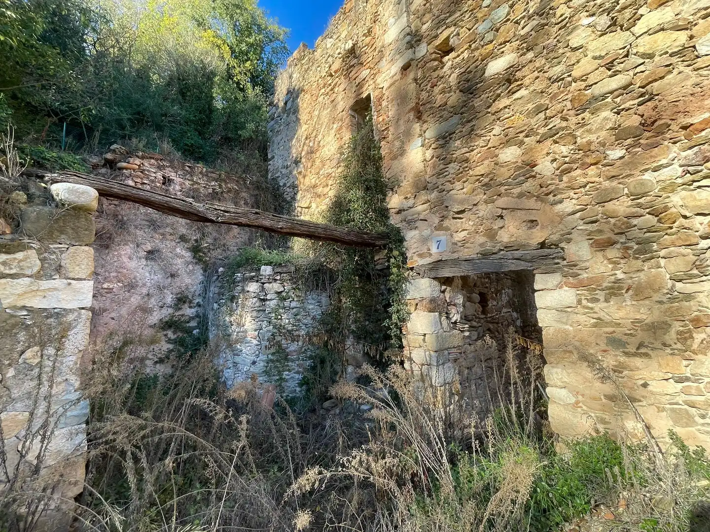 Außenansicht von Country house zum Verkauf in Sant Julià de Ramis mit Privatgarten